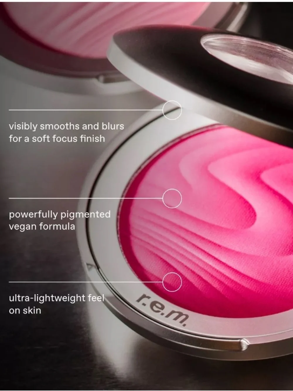 🌻 Rem beauty Sun Pop Hypernova Satin Matte Blush New FullSz